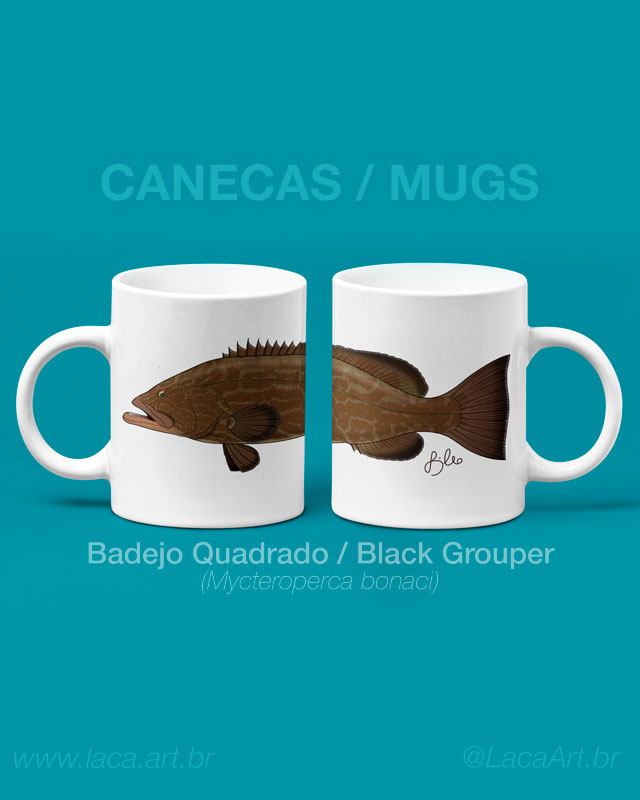 Caneca Badejo Quadrado