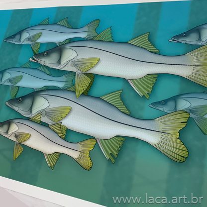 Robalos Canvas 100X60cm