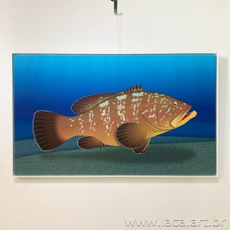 Quadro "Garoupa" - Canvas 100X60cm