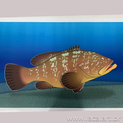 Garoupa Canvas 100X60cm