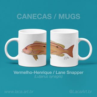 Caneca Vermelho-Henrique